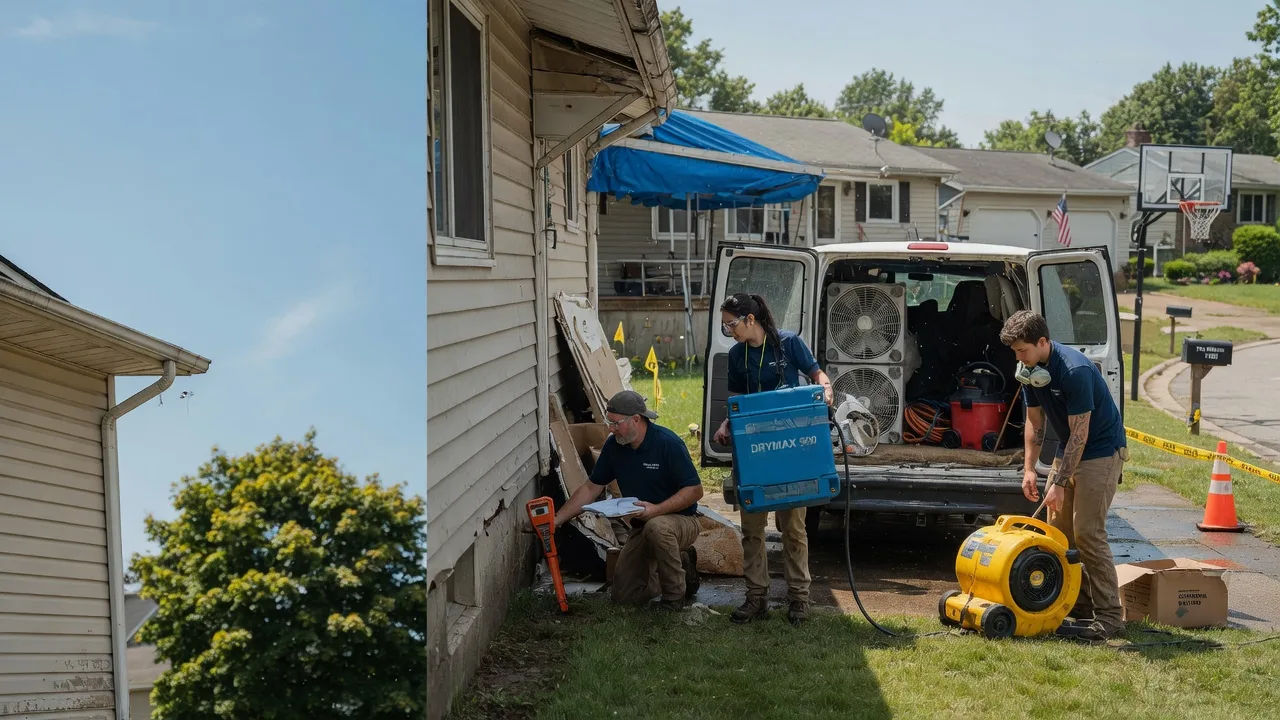 Ceiling Leak Cleanup in Fort Meade, SD near me