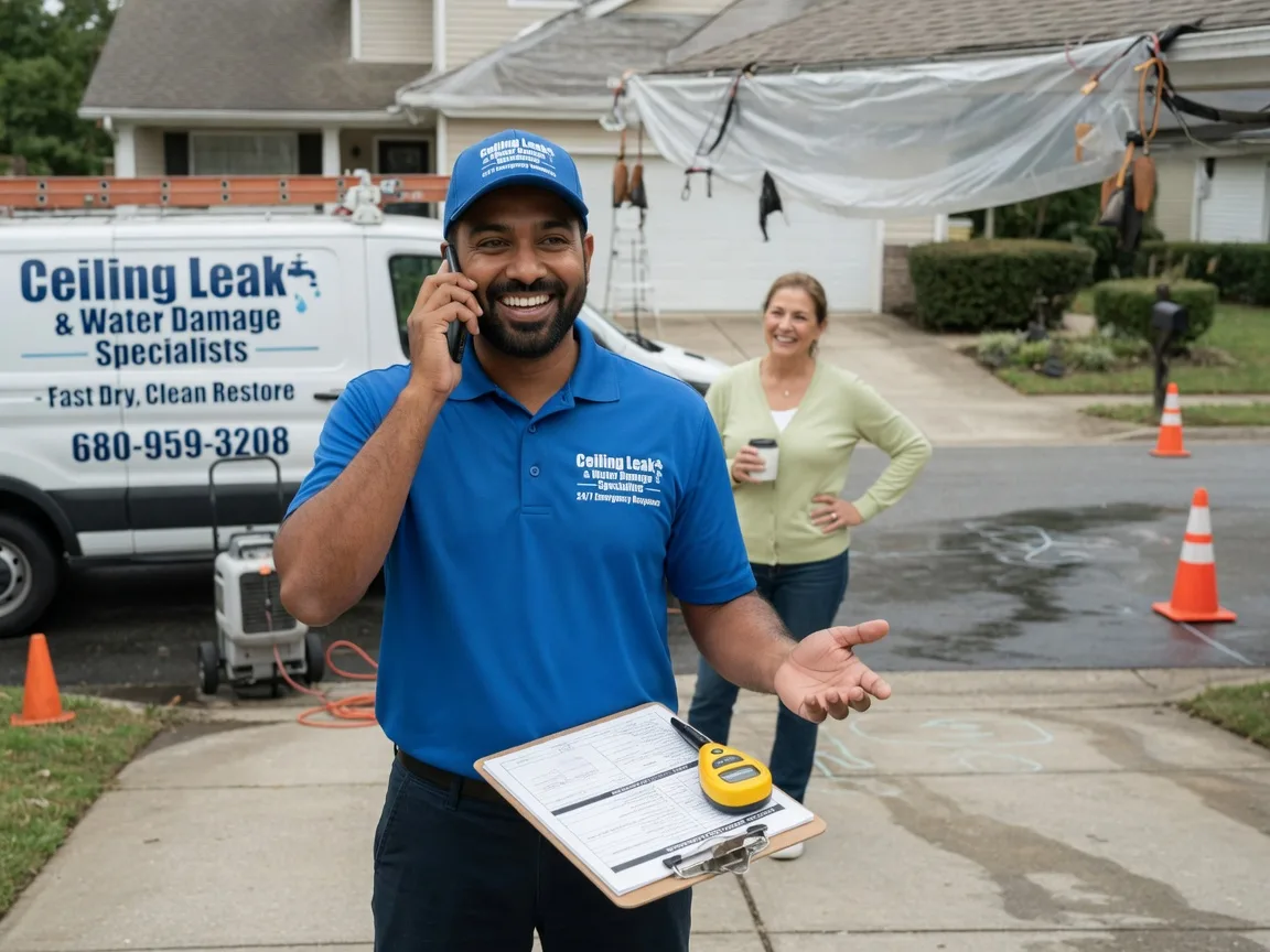 Ceiling Leak Cleanup Fort Meade, SD FAQs
